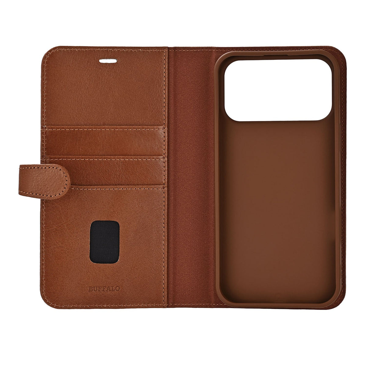 Buffalo iPhone 17 Pro Max/iPhone 18 Pro Max Fodral 2-in-1 Detachable Wallet Brun