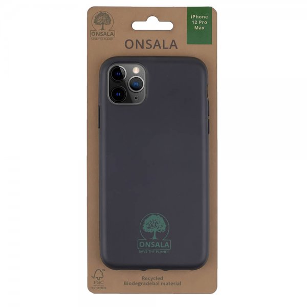 Onsala iPhone 12 Pro Max Skal ECO Svart