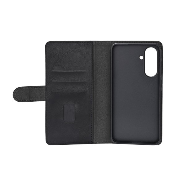 Gear Samsung Galaxy A56 Fodral 3 Kortfack Löstagbart Skal Svart