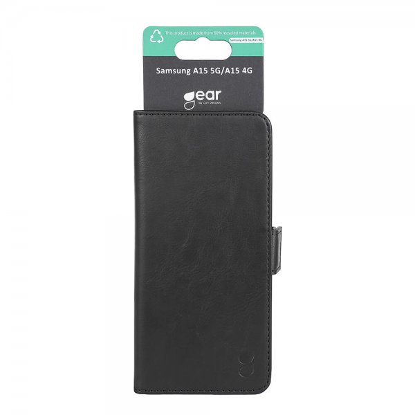 Gear Samsung Galaxy A15 Fodral 3 Kortfack Svart