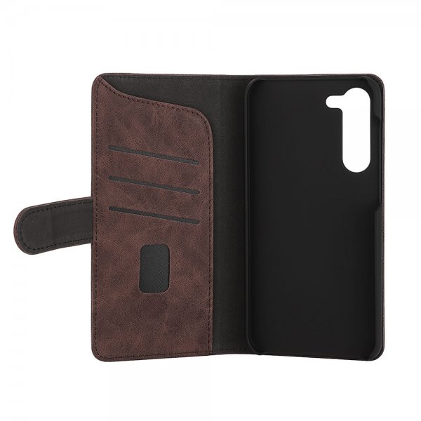 Gear Samsung Galaxy S23 Plus Fodral med Kortfack Brun