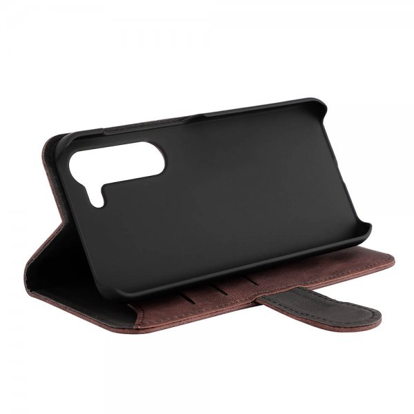 Gear Samsung Galaxy S23 Fodral med Kortfack Brun