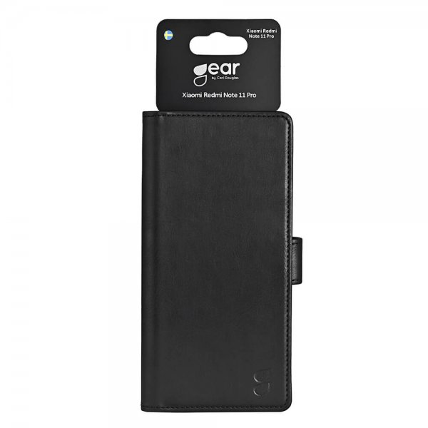 Gear Xiaomi Redmi Note 11 Pro Fodral 3 Kortfack Svart