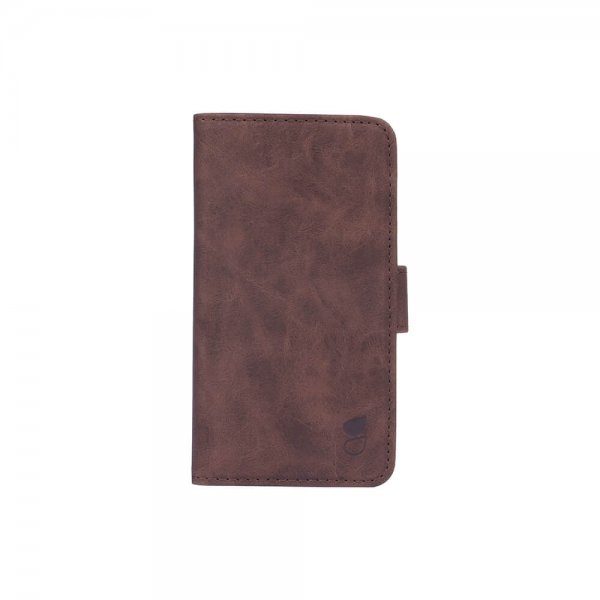 Gear iPhone 6/6S/7/8/SE Fodral Mobile Wallet Nubuck Brun