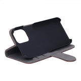 Gear iPhone 12 Mini Fodral Mobile Wallet Nubuck Brun