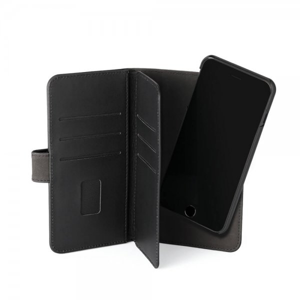 Gear iPhone 11 Fodral 7 Kortfack Löstagbart Skal Svart
