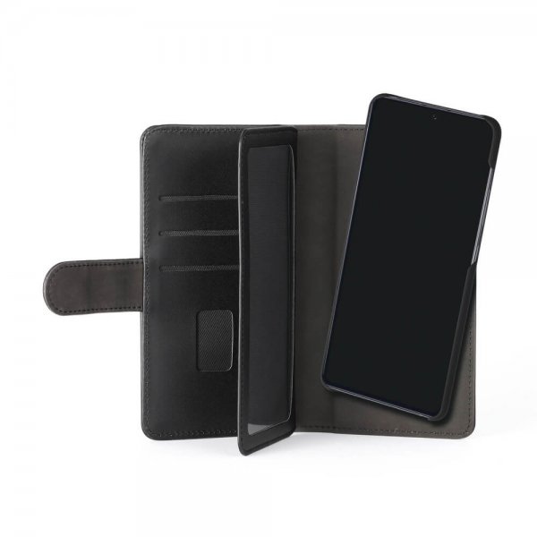 Gear Samsung Galaxy A41 Fodral 7 Kortfack Löstagbart Skal Svart