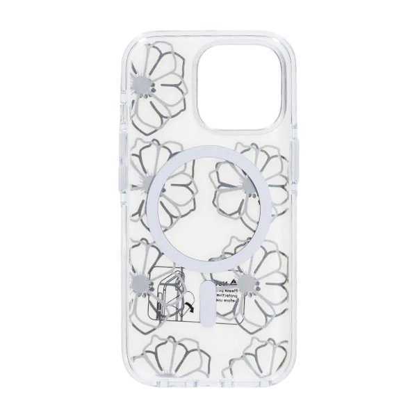 iPhone 15 Pro Max Skal Mönster MagSafe Blommor