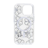 iPhone 15 Pro Max Skal Mönster MagSafe Blommor