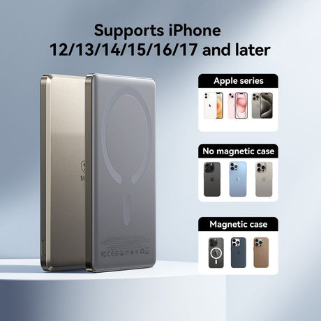 SiGN MagSafe-powerbank Ultra Slim 5000 mAh 20W