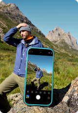 Torras iPhone 17 Pro Max Skal Ostand Q3 Air Glacier Sprint