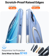 Torras iPhone 17 Skal Ostand Q3 Spin Transparent