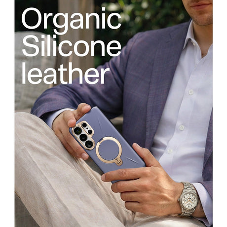 Torras Samsung Galaxy S26 Ultra Skal Ostand Q3 Vegskin Dark Purple