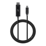 Rvelon USB-C till HDMI 1.4-kabel 4K - 2 meter