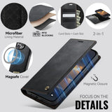 CaseMe iPhone 13 Pro Fodral C49 Series Svart