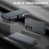 CaseMe Samsung Galaxy Z Fold 7 Fodral 023 Series Svart