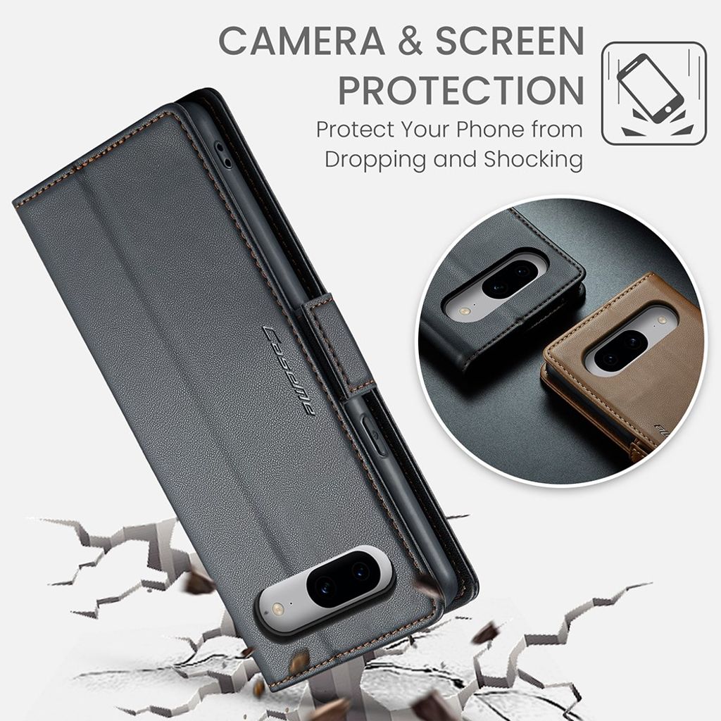 CaseMe Google Pixel 8 Fodral 023 Series Svart