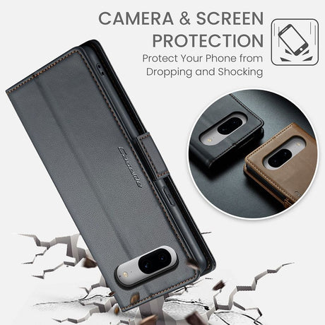 CaseMe Google Pixel 8 Fodral 023 Series Svart