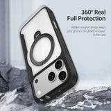 Dux Ducis iPhone 17 Pro Max/18 Pro Max Fodral Skin X Pro Series Kickstand MagSafe Svart
