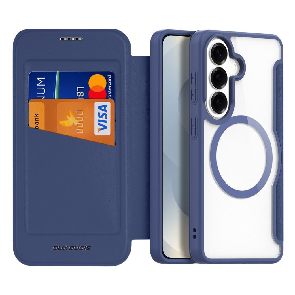 Dux Ducis Samsung Galaxy S26 Fodral Skin X Pro Series MagSafe Blå