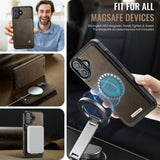 CaseMe iPhone 17 Fodral C49 Series Brun