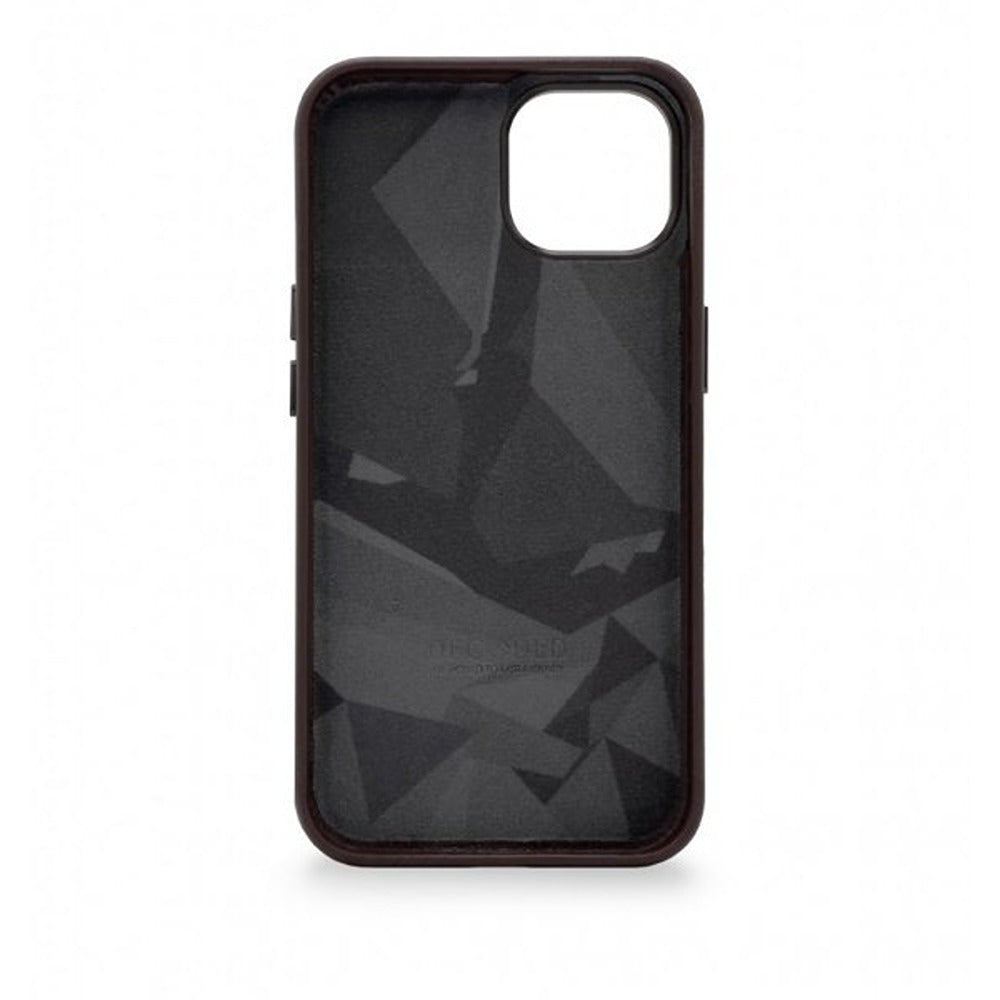 Decoded iPhone 14 Plus Skal Leather Backcover Brun
