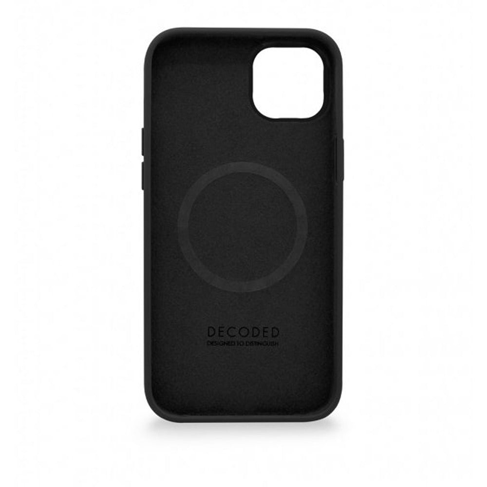 Decoded iPhone 14 Plus Skal Silicone Backcover Charcoal