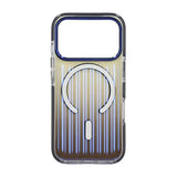 iPhone 17 Pro Max Skal Korrugerad MagSafe Svart Transparent