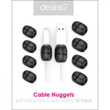 desire2 Kabelklämma Nuggets Tidy x10