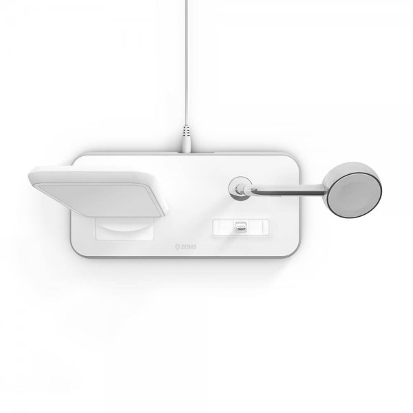 Zens Stand/Dock/Watch Aluminium Wireless Charger
