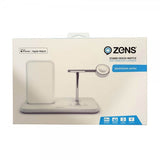 Zens Stand/Dock/Watch Aluminium Wireless Charger