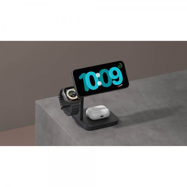 Zens Trådlös Laddare 4-in-1 MagSafe + Watch Wireless Charging Station