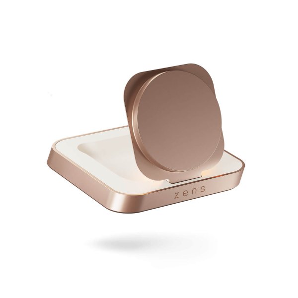 Zens Trådlös Laddare Magnetic Nightstand Charger MagSafe Copper
