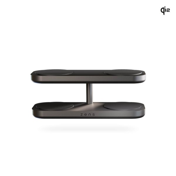 Zens Trådlös Laddare Quattro Pro 4 Qi2 MagSafe Svart