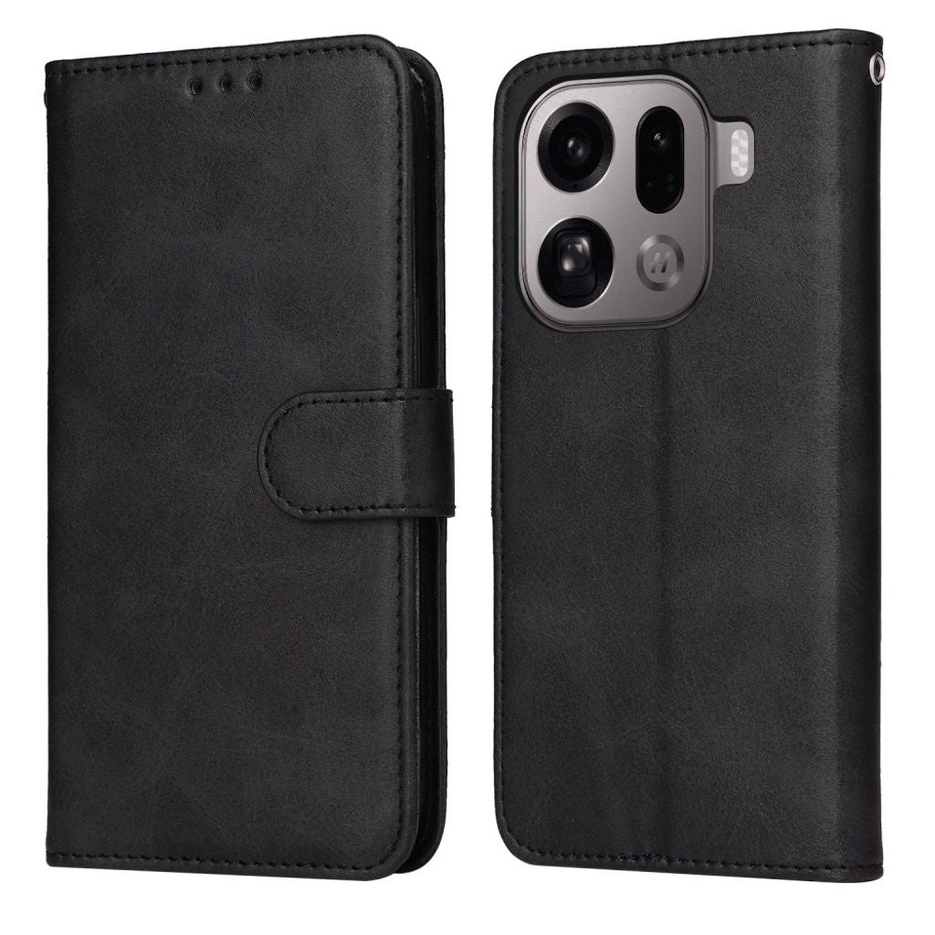 Oppo Find X9 Pro Fodral med Kortfack Svart
