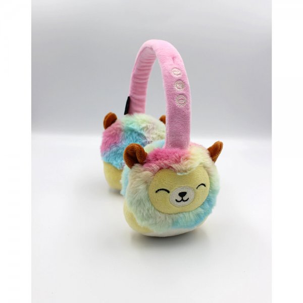 Squishmallows Hörlurar Plush Bluetooth Headphones Leonard the Lion