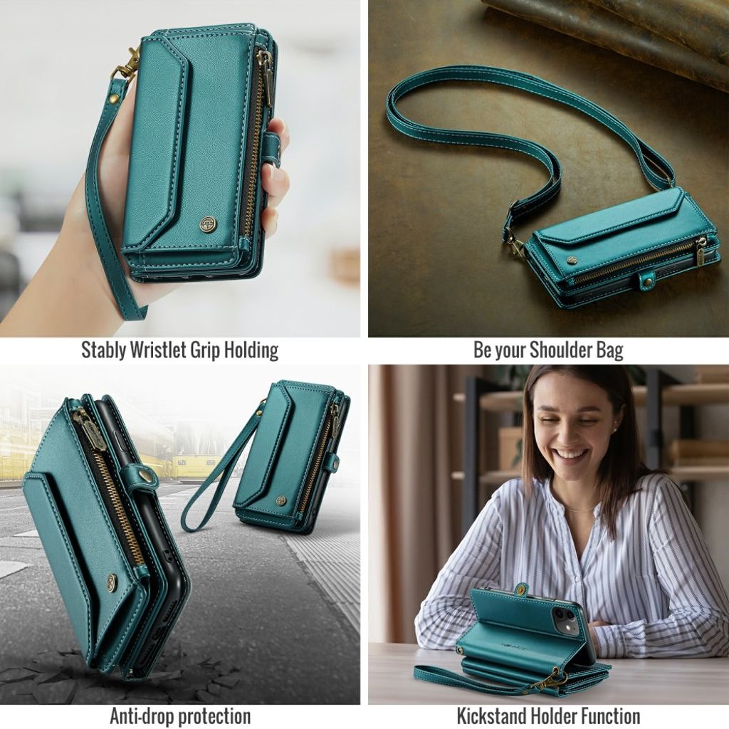 CaseMe iPhone 11 Fodral C36 Series Grön