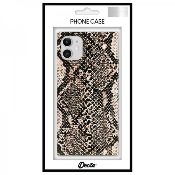 iDecoz iPhone 11 Skal Square Case Python