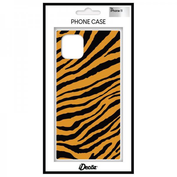 iDecoz iPhone 11 Skal Square Case Tiger