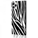 iDecoz iPhone 11 Pro Max Skal Square Case Zebra