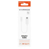 Vivanco Adapter USB Type-C till 3.5mm Vit