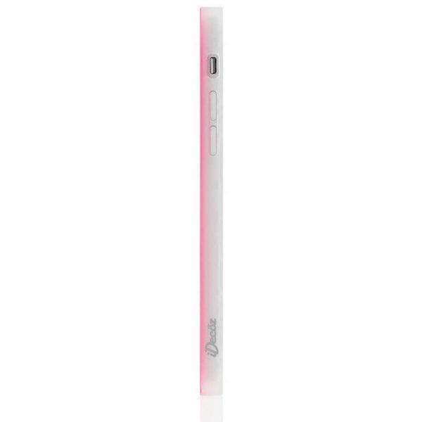 iDecoz iPhone Xs Max Skal Square Case Neon Rosa