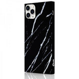 iDecoz iPhone 11 Pro Max Skal Square Case Marble Svart
