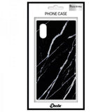 iDecoz iPhone Xs Max Skal Square Case Marble Svart