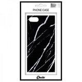 iDecoz iPhone 7/8/SE Skal Square Case Marble Svart