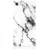 iDecoz iPhone 7/8/SE Skal Square Case Marble Vit