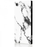 iDecoz iPhone 7/8/SE Skal Square Case Marble Vit