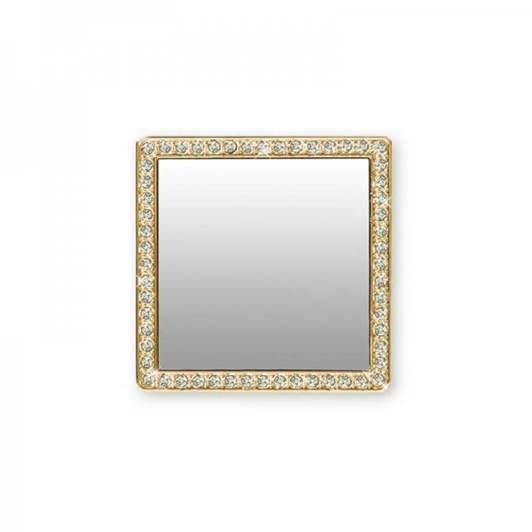 iDecoz Mobilspegel Phone Mirror Gold Crystals