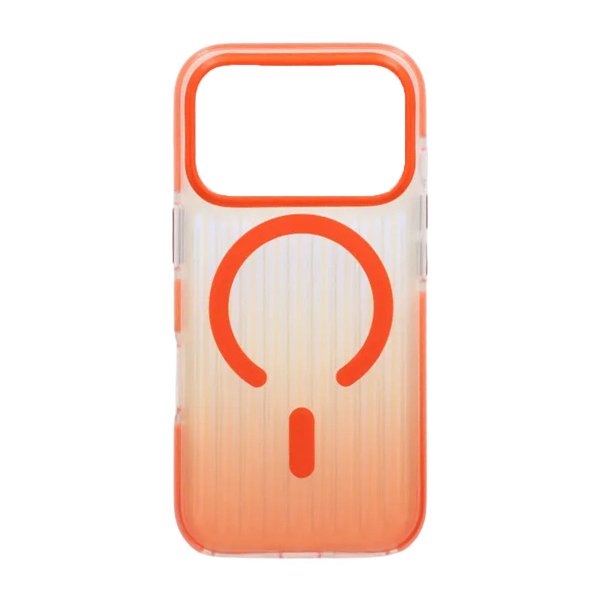 iPhone 17 Pro Max Skal Korrugerad MagSafe Orange