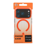 iPhone 17 Pro Max Skal Korrugerad MagSafe Orange